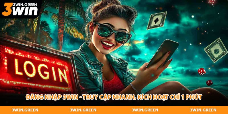 Đăng Nhập 3WIN - Truy Cập Nhanh, Kích Hoạt Chỉ 1 Phút