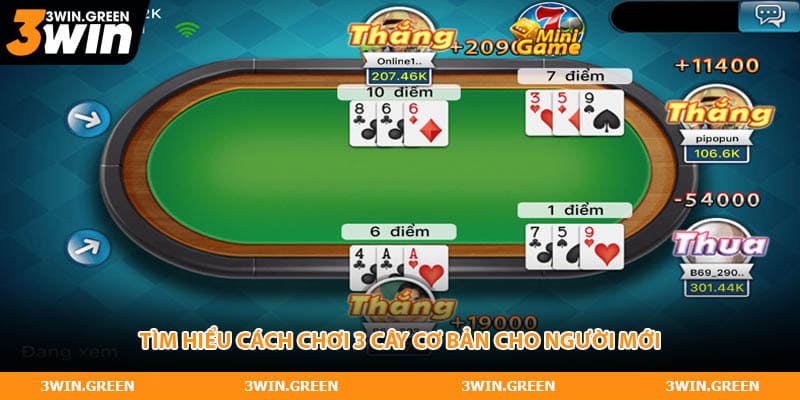 Tìm hiểu cách chơi 3 cây cơ bản cho người mới